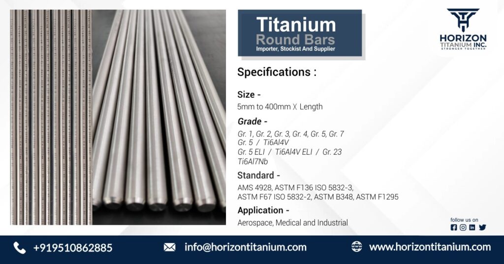 Titanium Round Bar Stockist In Ahmedabad