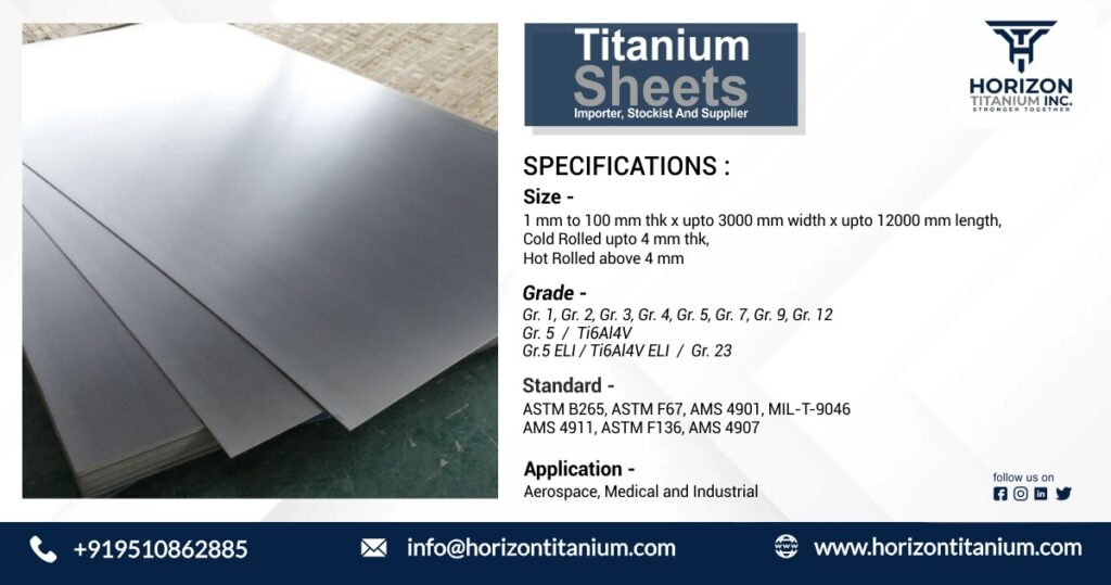 Titanium Sheet Stockist In Ahmedabad